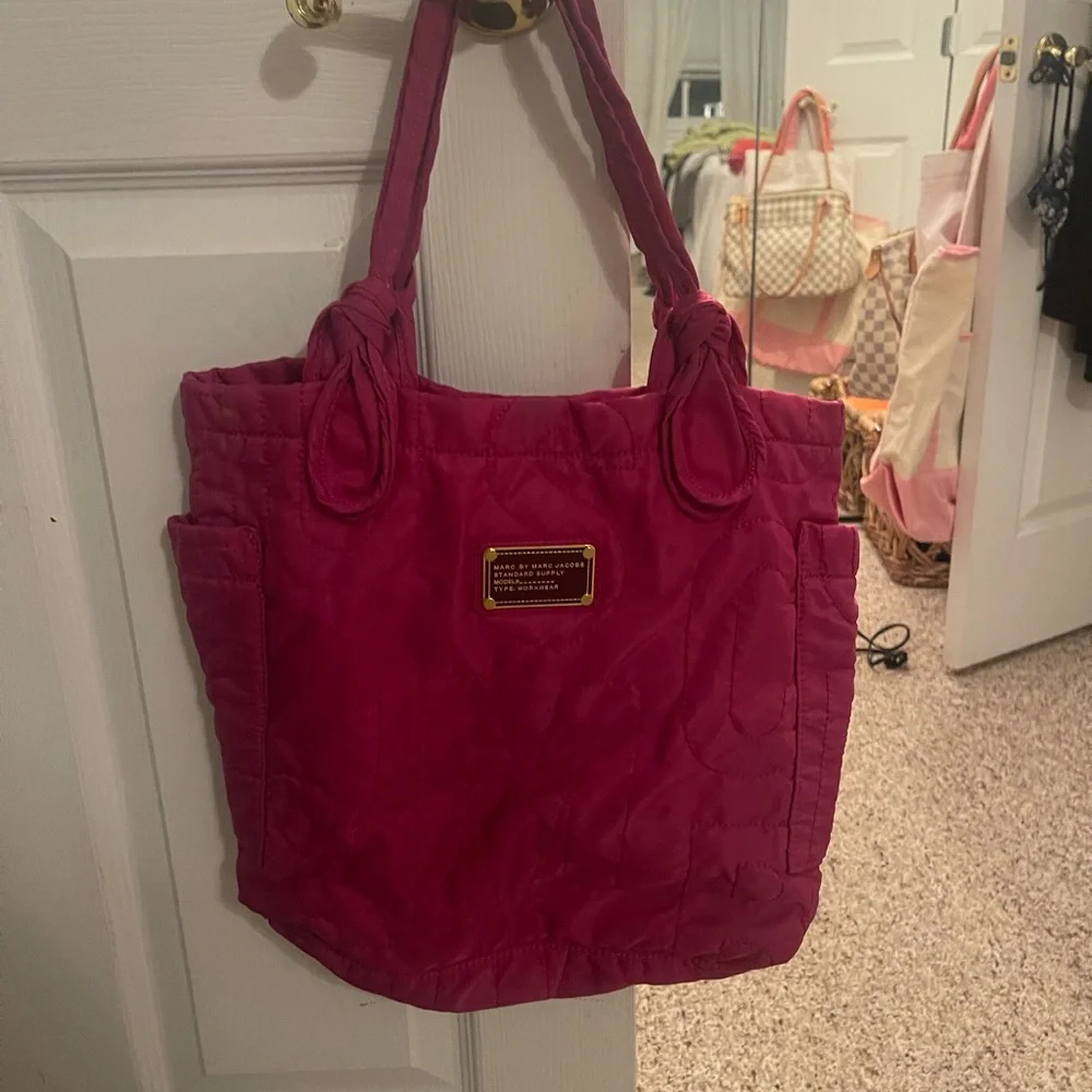 Marc Jacobs Raspberry Color tote - Picture 2 of 3